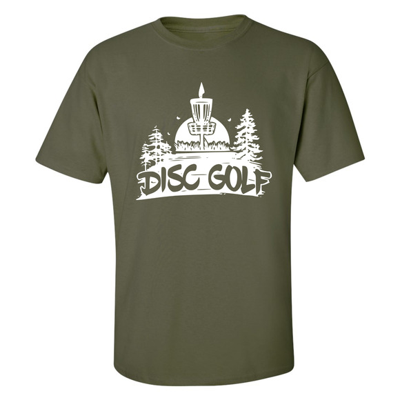 Disc Golf T Shirt DISCGOLF SUNSET Discgolfer Discgolfing Shirt - Picture 8 of 16